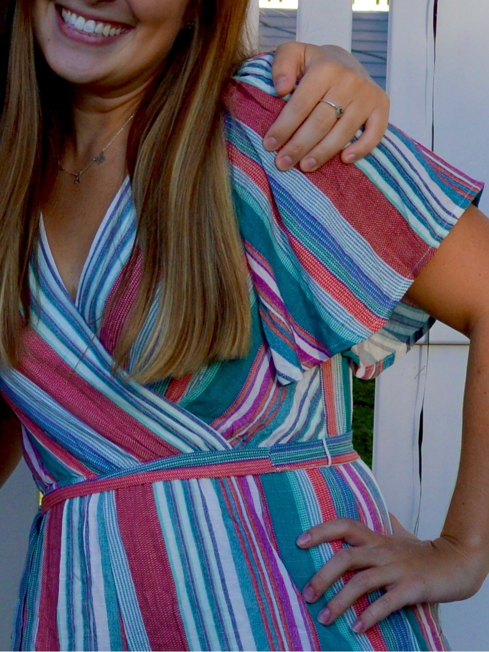 Striped Romper